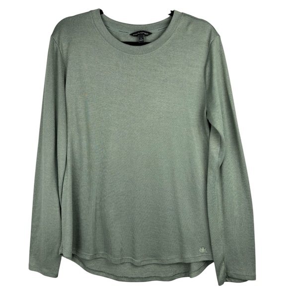 Banana Republic Tops - Banana Republic Women’s Large Sage Green Long Sleeve Tee Classic Minimalist